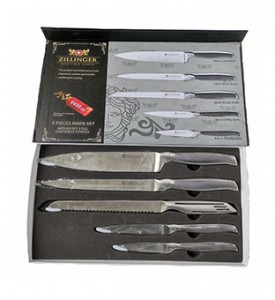 5PCS Stainless Steel Kitchen Knife Set No. ZL-839