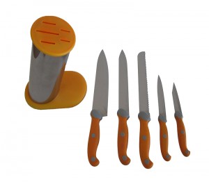 Factory For 24pcs Cutlery Set -
 Stainless Steel Kitchen Knife Set Kns-B001 – Long Prosper