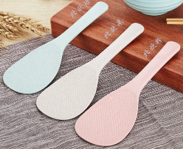 Natural Wheat Straw Ladle-No.Gd017-Cookware