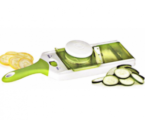 3 in 1 Plastic Food Processor Vegetable Chopper Cutting Machine with Steel Parts No. Cg011