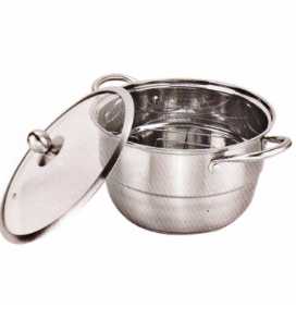 OEM/ODM Factory Stainless Steel Kitchen Storage Rack -
 Home Appliance Stainless Steel Cookware Cooking Pot Steaming Pot Cp025 – Long Prosper