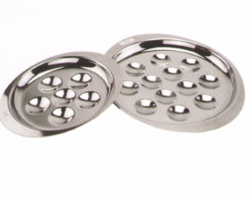 Household Stainless Steel Steamed Egg Plate Sp049