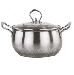 Stainless Steel Capsule Bottom Cookware Set Cooking Pot Cp001