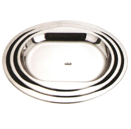 Competitive Price for Children Tableware Set -
 Stainless Steel Kitchenware Round Tray Sp023 – Long Prosper