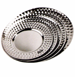 Stainless Steel Kitchenware Oval Tray in Round Design Sp029