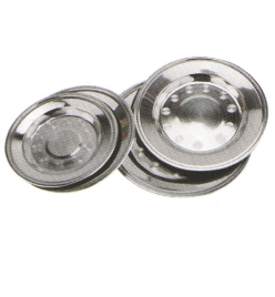 Stainless Steel Kitchenware Oval Tray in Round Design Sp007