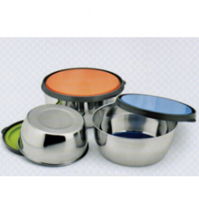 3PCS Stainless Steel Food Box Carrier