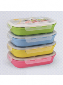 Color Plastics Food Box Carrier