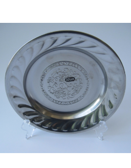 Special Price for Cordless Juice Blender -
 Stainless Steel Kitchenware Round Tray in Grape Design St001 – Long Prosper