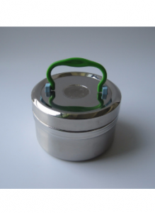Stainless Steel Food Box Carrier with Hand Slb-P012
