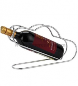 Yster draad Wine Staan Rack met Plating No. Wr002