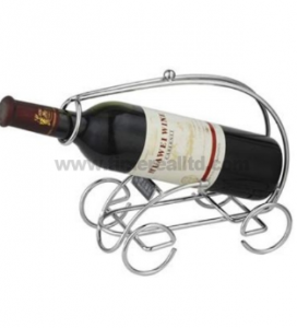 Iron Wine Stand Rack with Plating No. Wr004