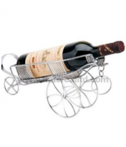 Жалезны Wine Rack Стэнд з Пакрыццё Wr005