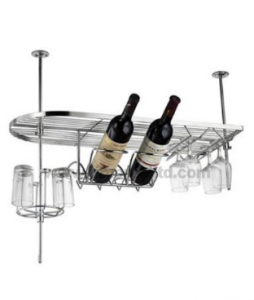 Iron Wire Wine Stand Rack No. Wr008