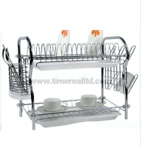 2 shtresa metalike teli Kitchen larjen Rack No. Dr16-Rb