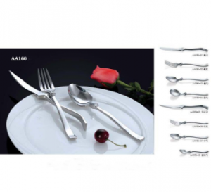 High Quality Hot Sale Stainless Steel Cutlery Dinner Set No. AA160