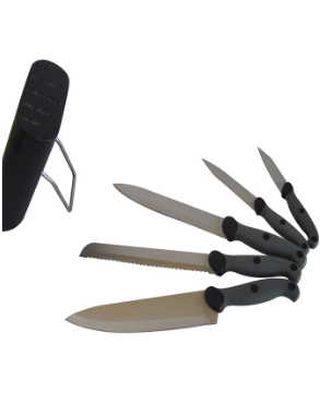 Original Factory Friendly Bear Kitchenware Cutlery -
 Stainless Steel Kitchen Knife Set Kns-B002 – Long Prosper