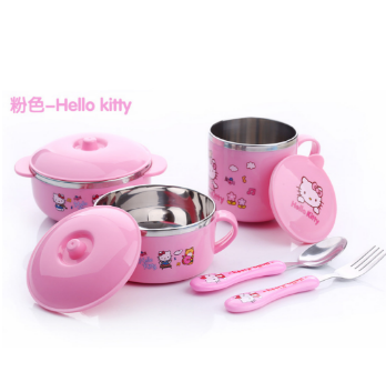 Excellent quality Commercial Meat Mincer -
 Stainless Steel Hello Kitty Dinnerware Set – Long Prosper