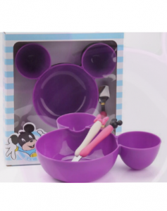 China Gold Supplier for Kids Vacuum Flask -
 Stainless Steel Micky Dinnerware Set – Long Prosper