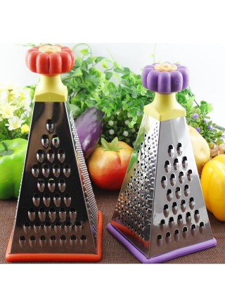 Best Price on Wheat Fiber Plate -
 Four Sides Stainless Steel Vetagetable Grater Chopper No. G021 – Long Prosper