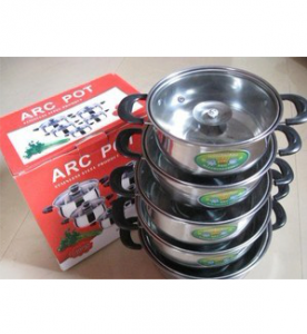 PriceList for Stock Pot -
 Stainless Steel Cookware Set-No.cs09 – Long Prosper