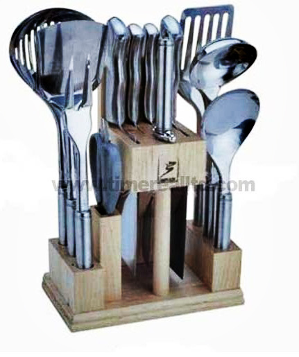 Short Lead Time for Black Tableware -
 Home Appliance 9PCS Kitchenware Knives Set/ Knife Set Kns-C011 – Long Prosper
