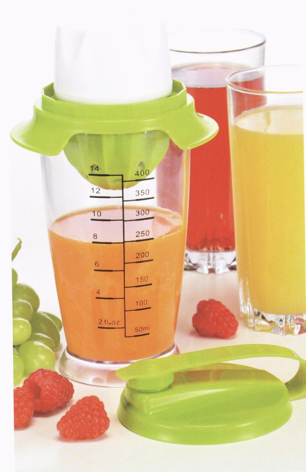 Nhựa gia dụng Mill Máy ép trái cây Juice maker Juicy Trộn Set Jm005