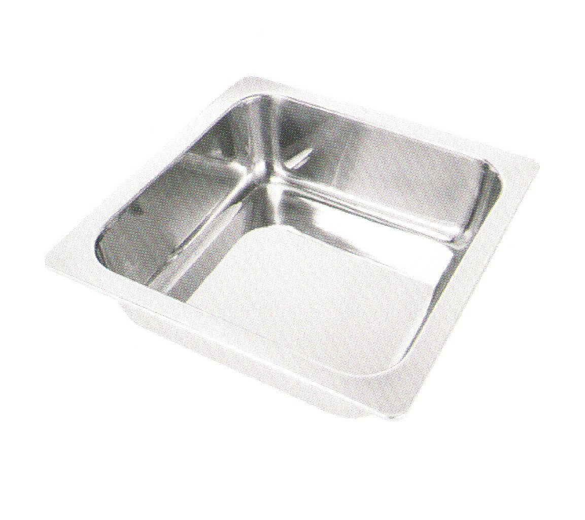 Home Appliance Stainless Steel One Flavor Square Hot Pot HP003