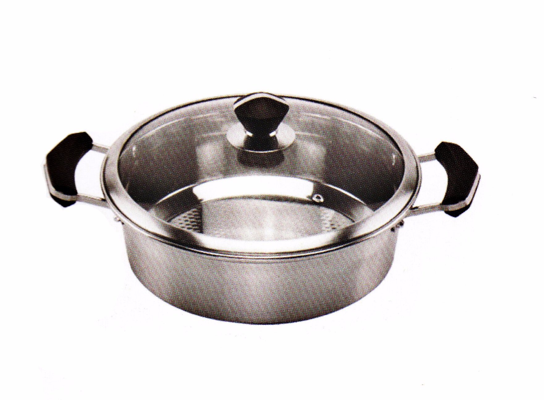 OEM China Stainless Steel Kitchen Accessory -
 Home Appliance Stainless Steel Chaffy Dish Hot Pot HP002 – Long Prosper