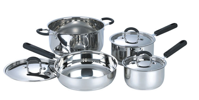Wholesale Discount Corn Starch Tableware -
 Stainless Steel Cookware Set Cooking Pot Casserole Frying Pan S116 – Long Prosper