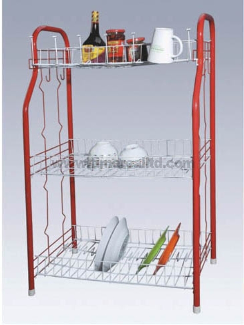 3 Tiers Metalldraht Küche Storage Rack Sr-C001