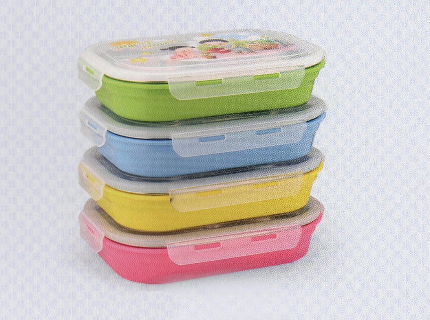 Factory wholesale Vacuum Food Container -
 Color Plastics Food Box Carrier – Long Prosper