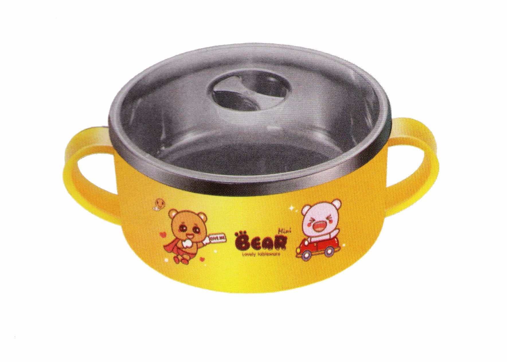 Top Quality Wheat Straw Food Container -
 Stainless Steel Children Bowl Scb004 – Long Prosper