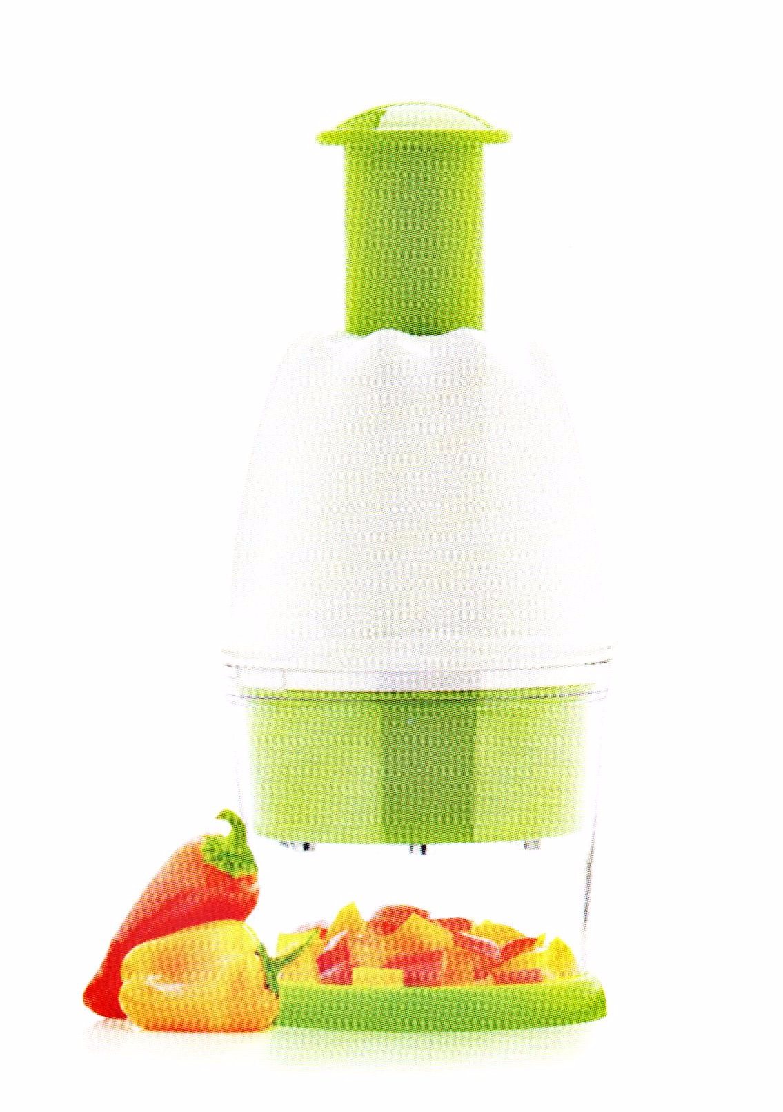 Reasonable price for Lemon Juice Machine -
 Home Appliance Plastic Food Processor Vegetable Chopper Cutting Machine Cg034 – Long Prosper