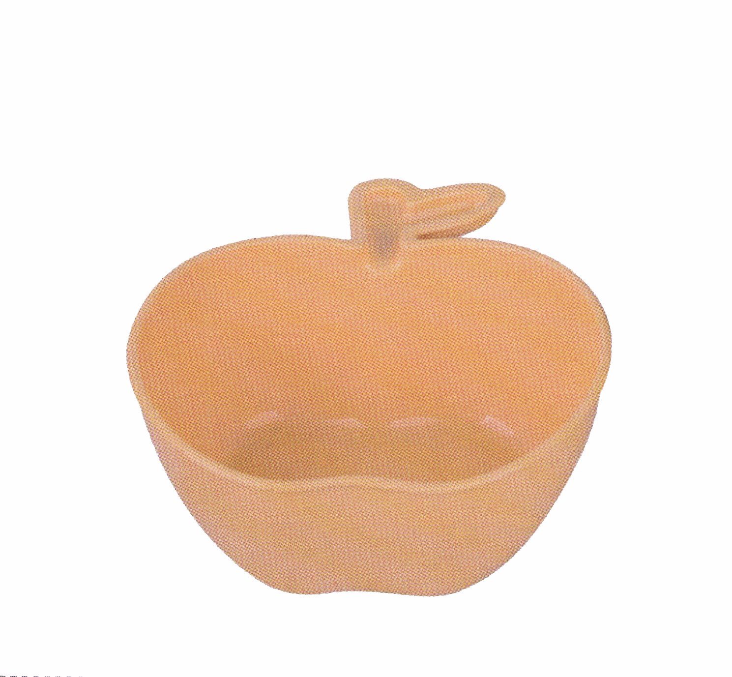 Nature Wheat Straw Apple Shape Bowl-Nwc003-Dinnerware