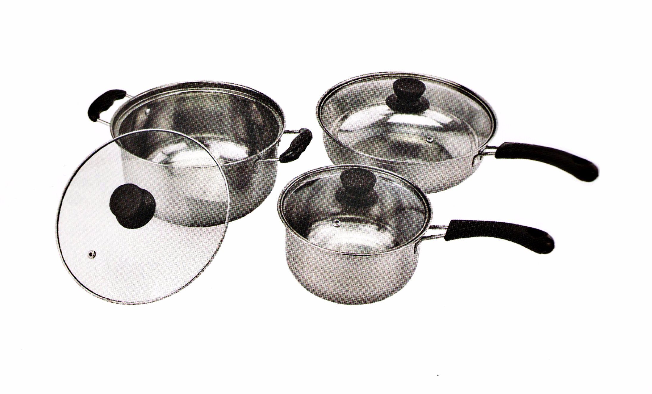 China New Product Biodegradable Set -
 Home Appliance Stainless Steel Cooking Pot and Frying Pan PP010 – Long Prosper