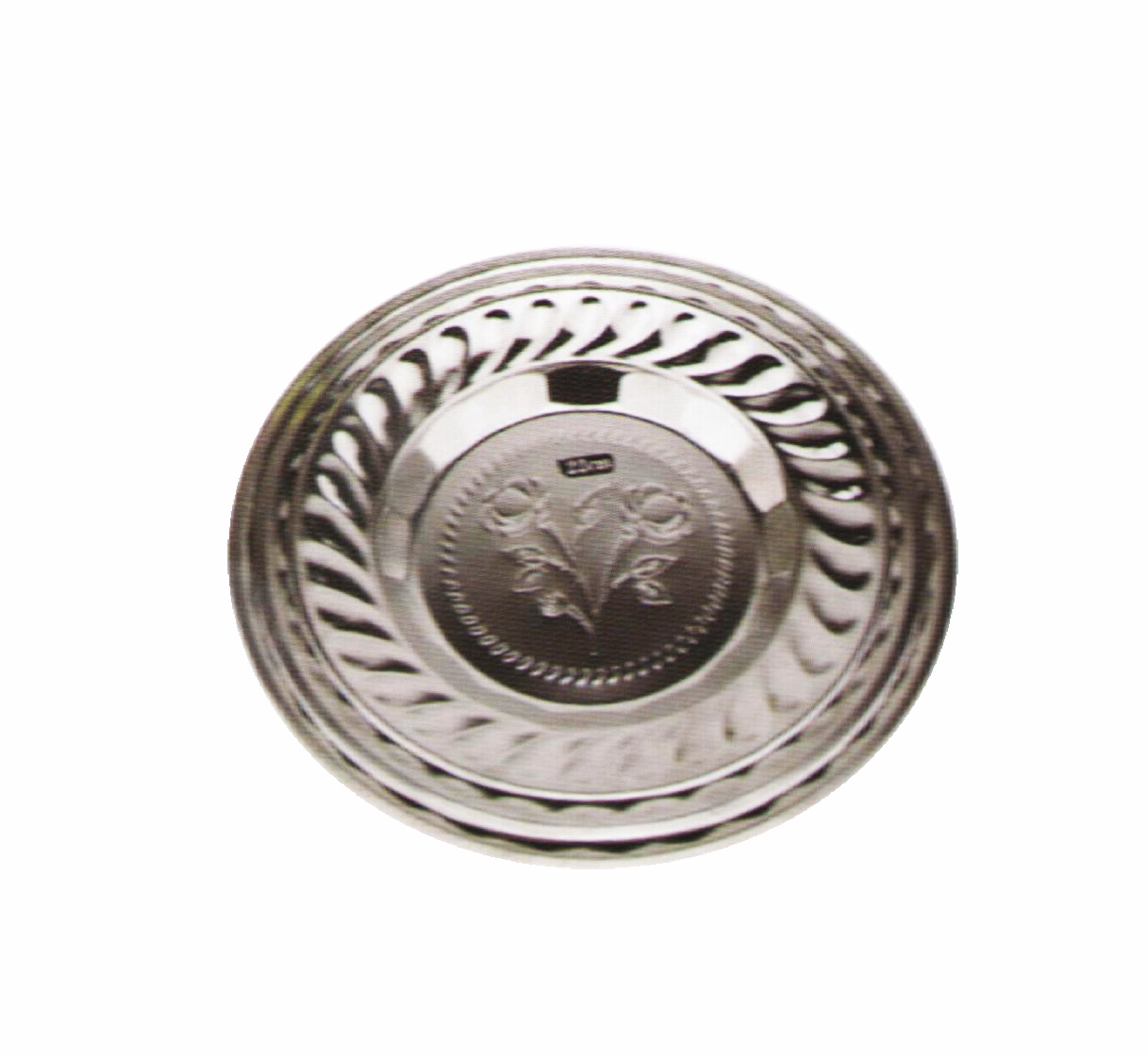 High Quality for Bone Grinder Mincers -
 Stainless Steel Kitchenware Oval Tray in Round Design Dinner Plate Sp031 – Long Prosper