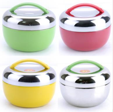 Hot Selling for Double Blade Processor -
 Apple Shape Multi Color Stainless Steel Lunch Box Food Carrier – Long Prosper