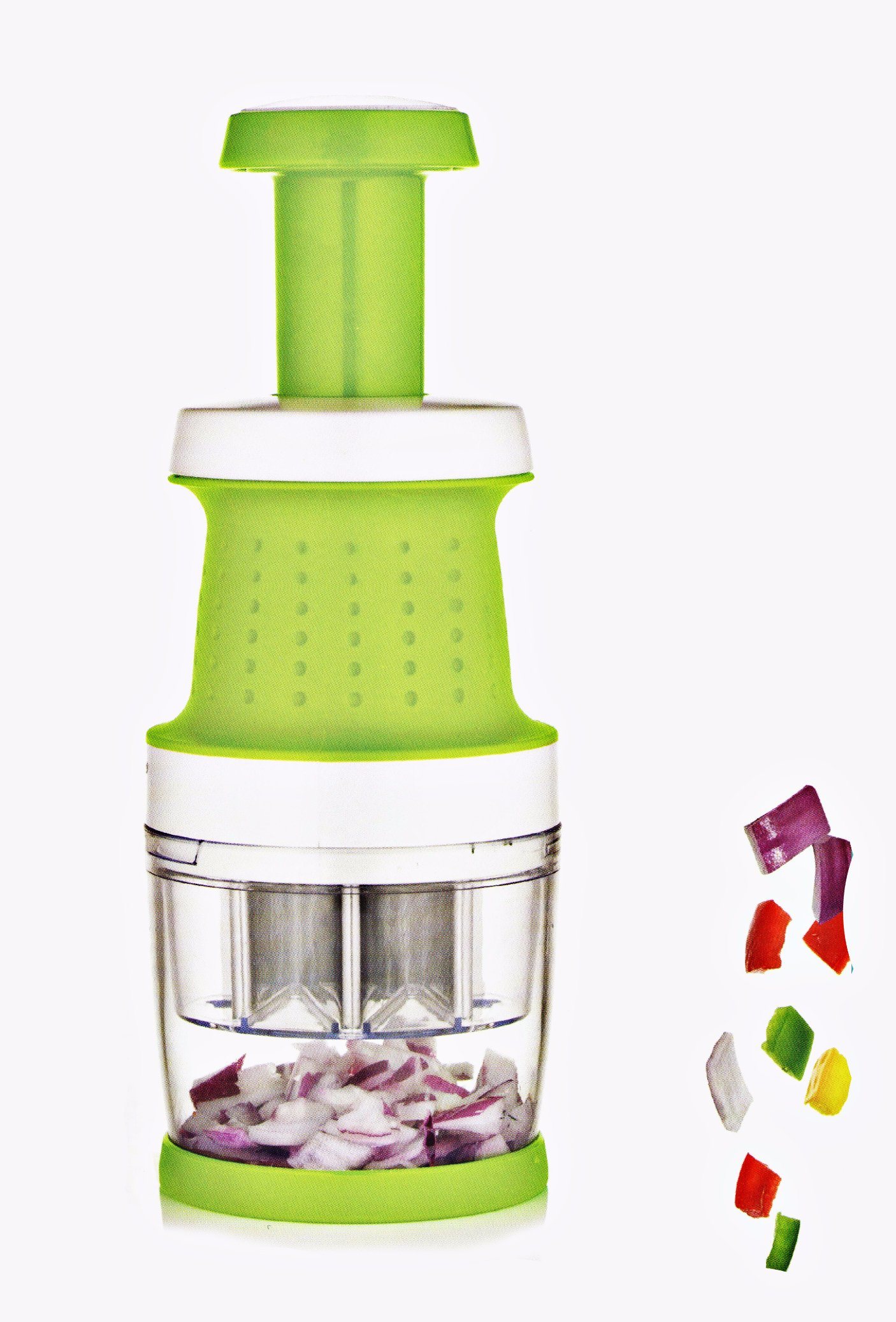 Plastic Food Processor Vegetable Chopper Cutting Machine Cg031