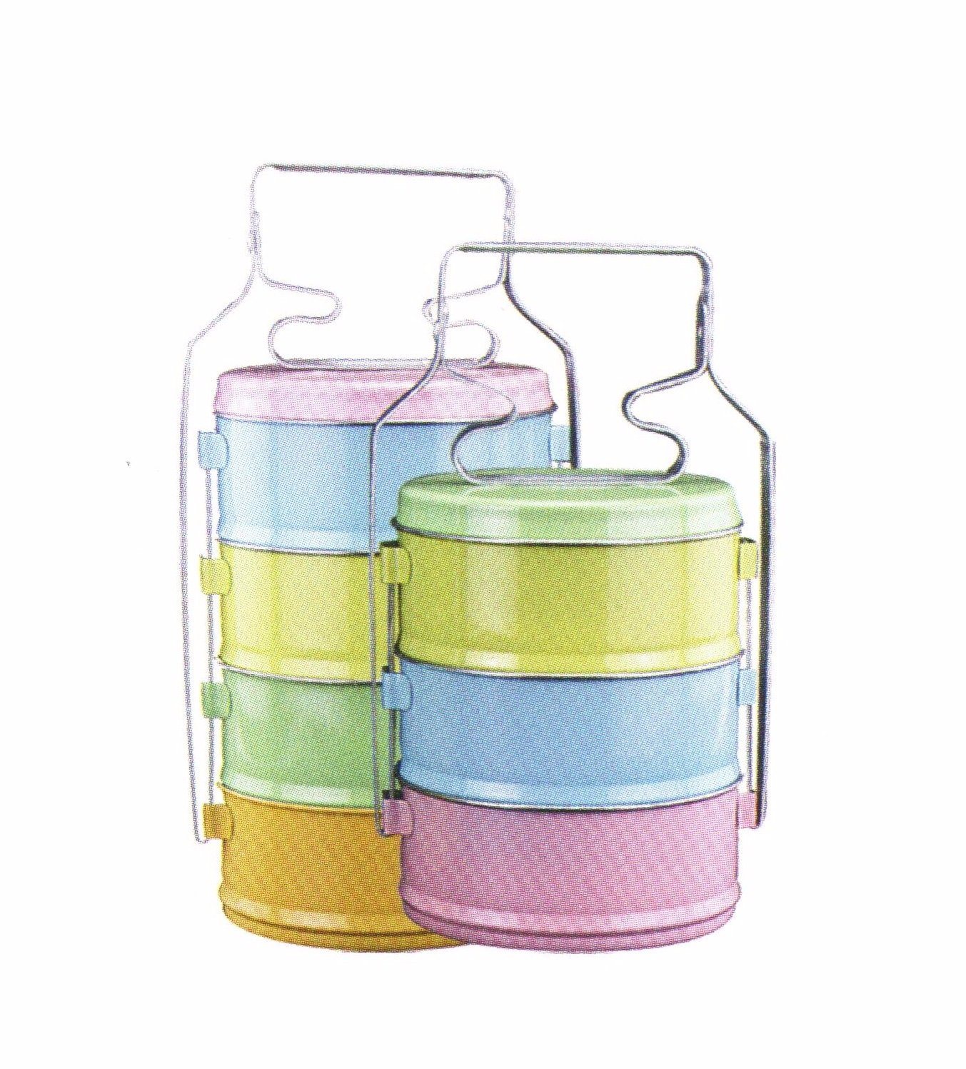 3-4 Layers Stainless Steel Lunch Box Food Carrier Lb004