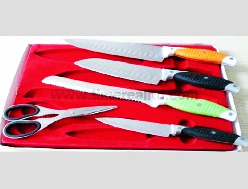 Manufacturer of Non-Stick Cookware -
 Home Appliance Stainless Steel Kitchen Cutlery Knife / Knife Set Kn12 – Long Prosper
