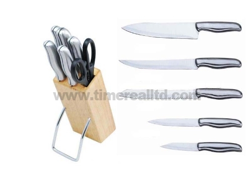 Discount wholesale Espresso Coffee Machine -
 Stainless Steel Kitchen Knife Set Kns-C002 – Long Prosper