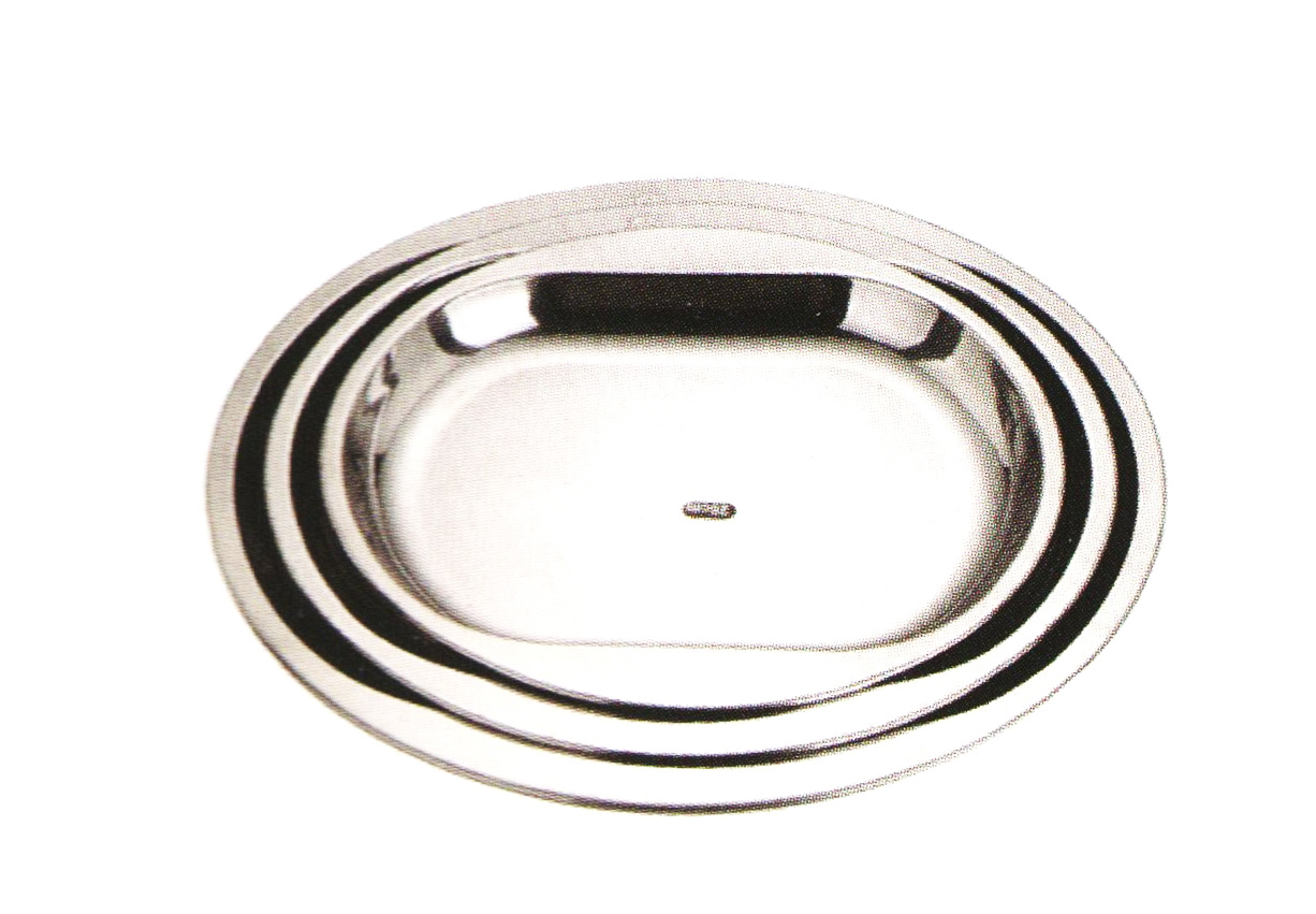 OEM manufacturer Cookware For Home -
 Stainless Steel Kitchenware Round Tray Sp023 – Long Prosper