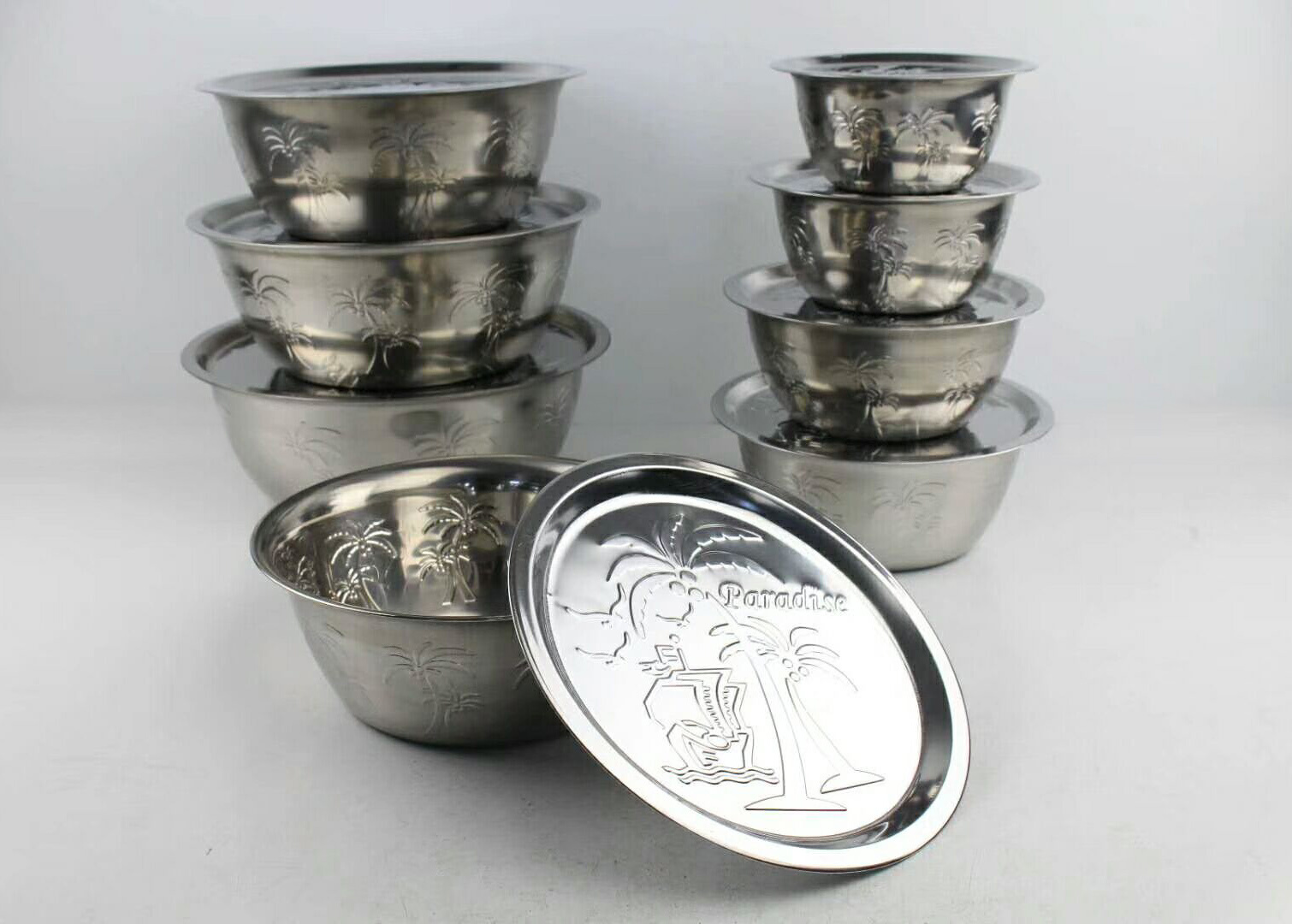 Good Wholesale Vendors Used Restaurant Dinnerware -
 Stainless Steel Kitchenware Decorative Belly Shape Finger Bowl Gp003 – Long Prosper