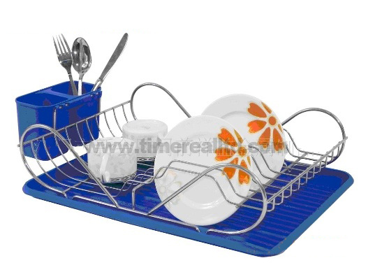 China wholesale High Quality Round Lunch Box -
 Kitchen Metal Wire Dish Drainer Rack No. Dra05 – Long Prosper