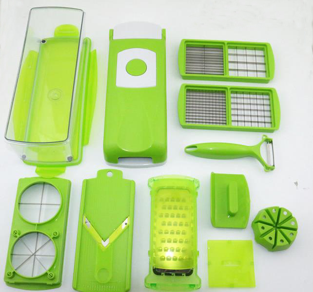 High Quality Stainless Steel Wheatgrass Juicer -
 13PCS Super Slicer Plus Vegetable Fruit Peeler Slicer Cutter Chopper Nicer Grater Set No. G-F13 – Long Prosper