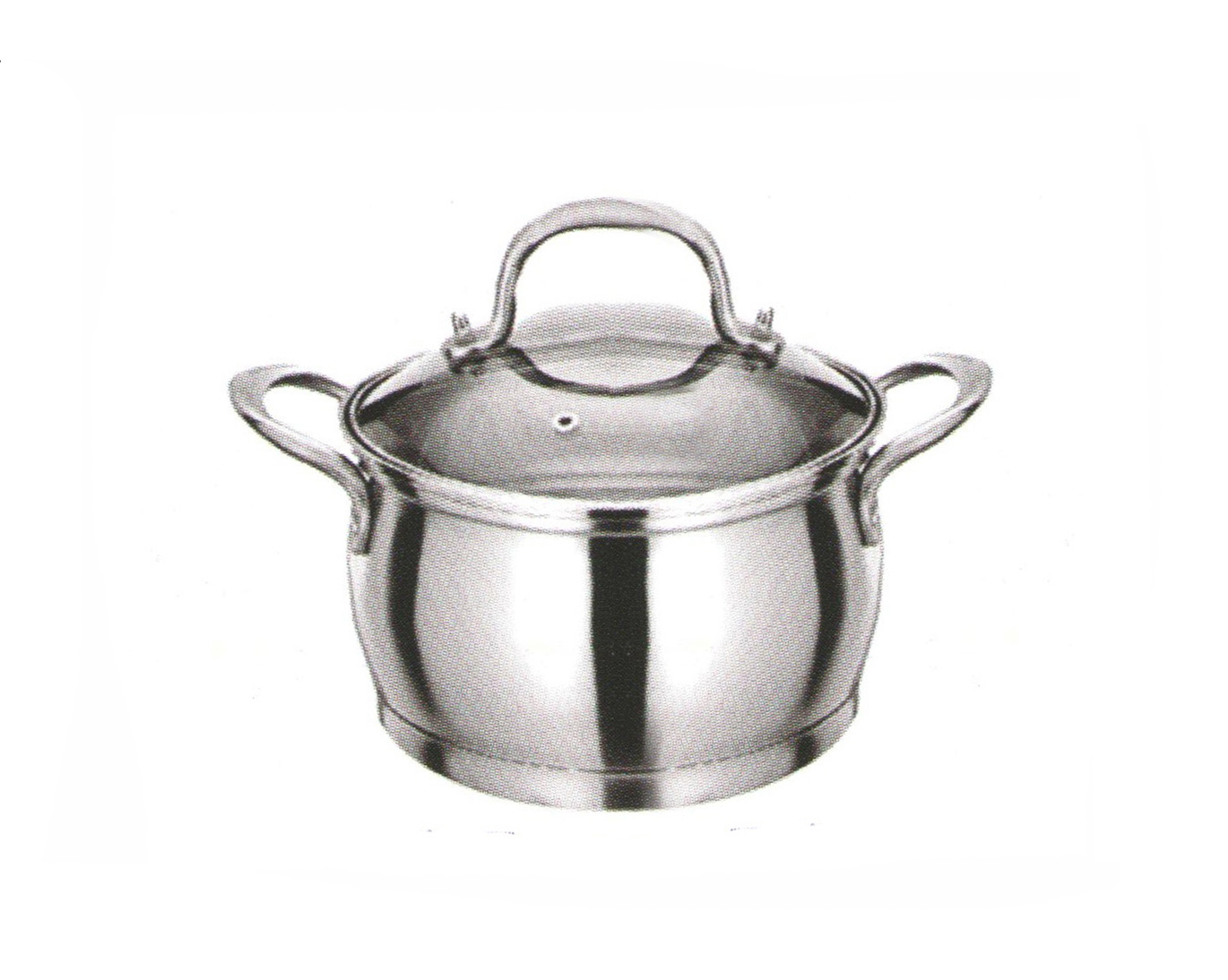 Fixed Competitive Price Cooking Tools And Accessories -
 Home Appliance Stainless Steel Cookware Set Cooking Pot with Grass Cover Cp002 – Long Prosper