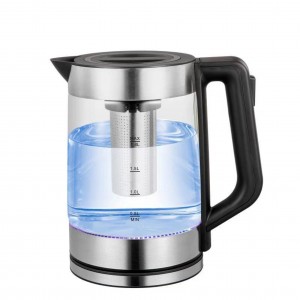 China Manufacturer With Steel Filter Net Glass Electrical Kettle