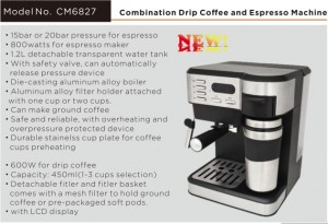 Espresso Coffee Maker-NO. 9116-home appliances