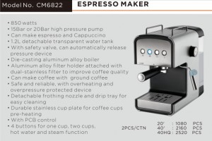 Espresso Coffee Maker-NO. 9121-home appliances